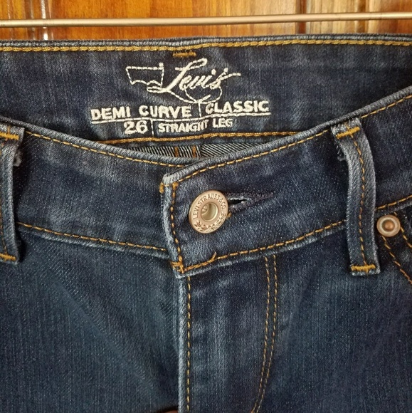 Levis Demi Curve Strait Leg Classic - Picture 3 of 4